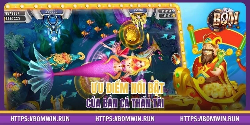 Tính năng có mặt tại sảnh săn cá thần tài