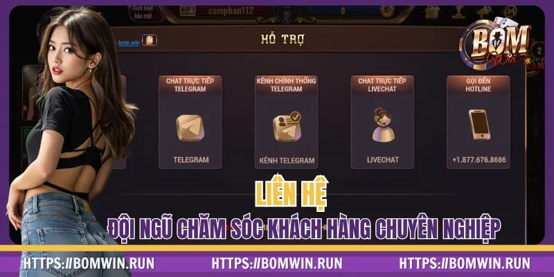 Liên hệ nhân viên CSKH để giải đáp thắc mắc ngay lập tức